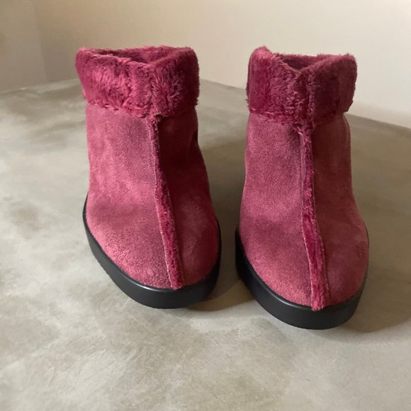 Women's VANELI Mauve Wedge Mule Heels, Size 6.5 - Picture 3 of 11